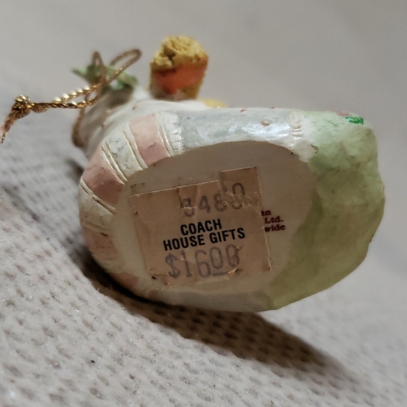 Cherished Teddies, bear in stocking dated 1992 - Picture 3 of 6